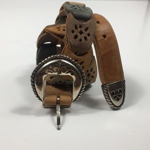 Vintage Brighton Suede Belt